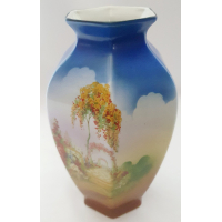 Art Deco Rubian Art vaas